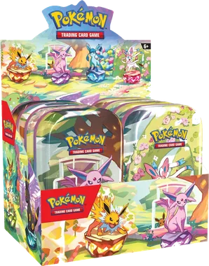 Prismatic Evolutions Mini tin