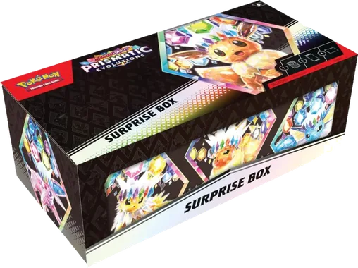 Prismatic Evolutions Collection box