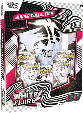 White Flare Collection box