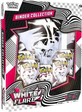 White Flare Collection box